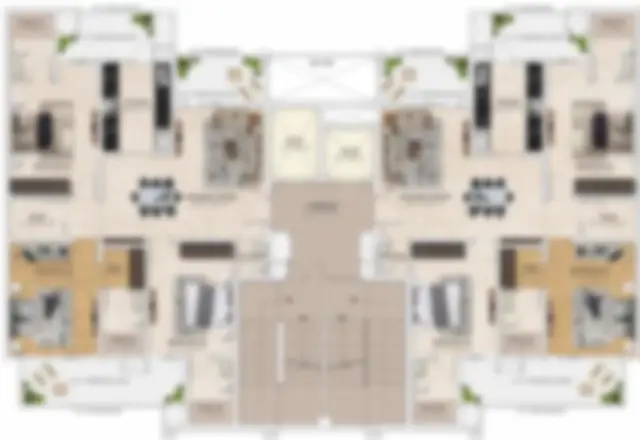 Ananta Aspire Zirakpur Floor Plan 3bhk