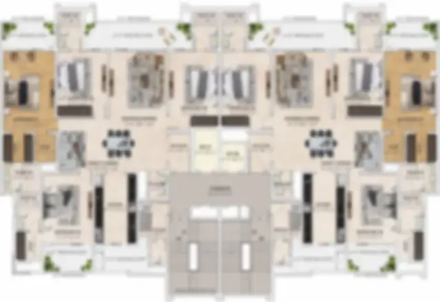 Ananta Aspire Floor Plan 4-study